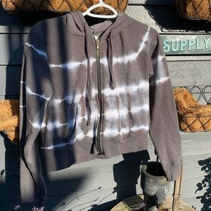 American eagle cropped hoodie